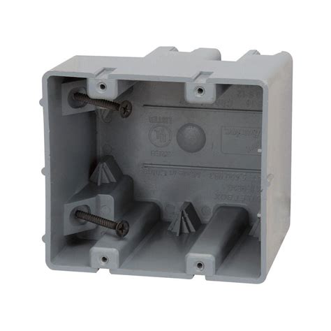 dual purpose junction box|2 gang adjustable electrical box.